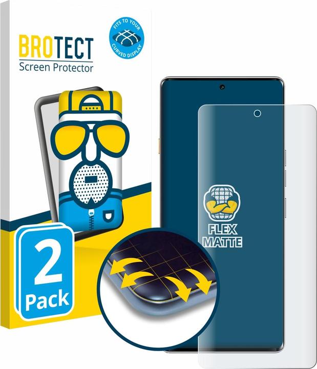 Image du produit BROTECT Full-Screen Protection Mat (2 pièce(s), Huawei Mate 40 Pro 5G)