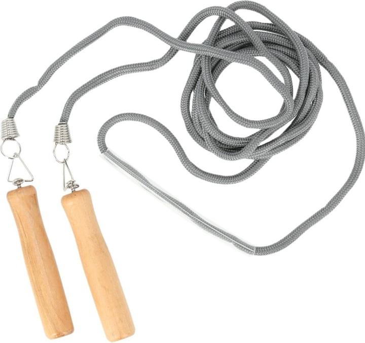 Endurance Springseil mit Holzgriffen (250 cm)
