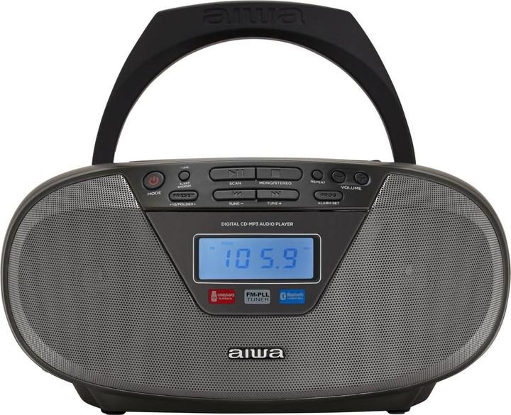 Aiwa CD TAPE BBTU-400BK (FM, Bluetooth)