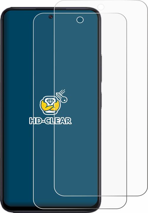 Actual product image BROTECT Screen Protector Clear (2 Piece, Xiaomi Redmi 12)