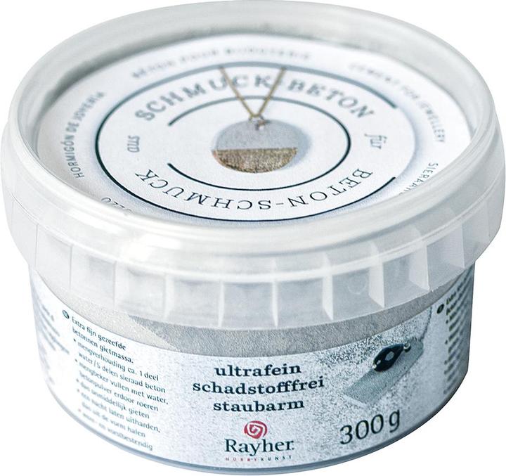 Actual product image Rayher Jewellery concrete, bucket 300g