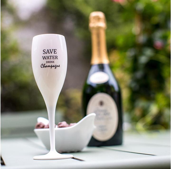 Actual product image Koziol Champagne glass (10 cl, 1 Glasses, Champagne glasses)