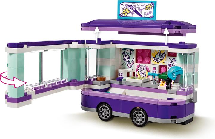 Actual product image LEGO Emma's rolling art kiosk (41332, LEGO Friends)