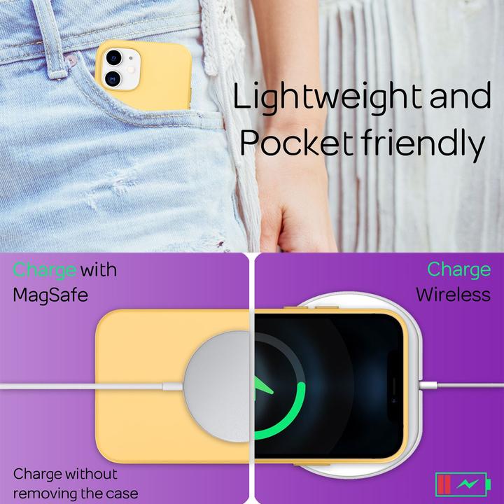 Actual product image Nalia Liquid silicone mobile phone case (Apple iPhone 12)