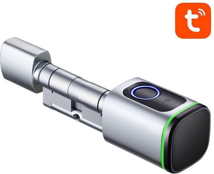 Avatto SDL-S1-S100 100mm Silver digital lock cylinder (Fingerprint)