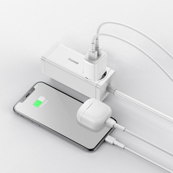Produktbild Baseus Compact Charger 2U 10.5W EU White (10.50 W)
