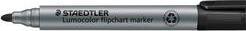 Productafbeelding Staedtler Flipchart marker met ronde punt, zwart (Grijs, Zwart, 2 mm, 10 x)