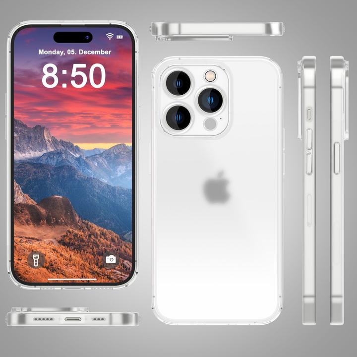 Produktbild Nalia Extrem Dünnes 0,3mm Mattes Hardcase (Apple iPhone 15 Pro)