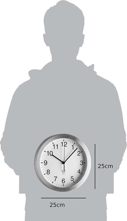 Produktbild TFA Funk-Wanduhr (25 cm)
