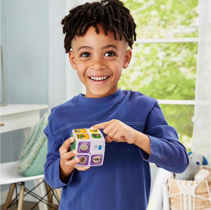 Actual product image VTech Twist & Learn dinosaur cube