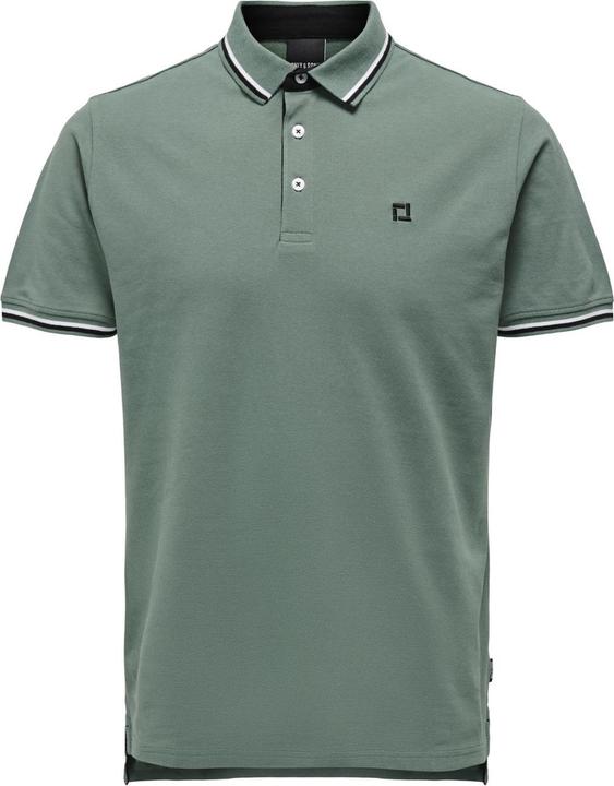 Only & Sons Normal geschnitten Polokragen Poloshirt Polo