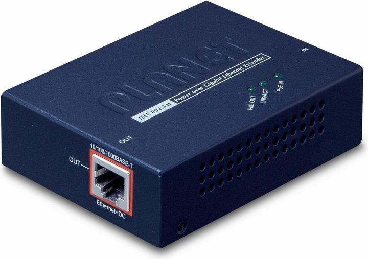 Produktbild Planet PoE+ Repeater, 802.3at High Power, Gigabit