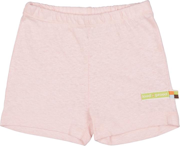 Immagine prodotto loud + proud Bambini pantaloncini uni con lino rosé (74)