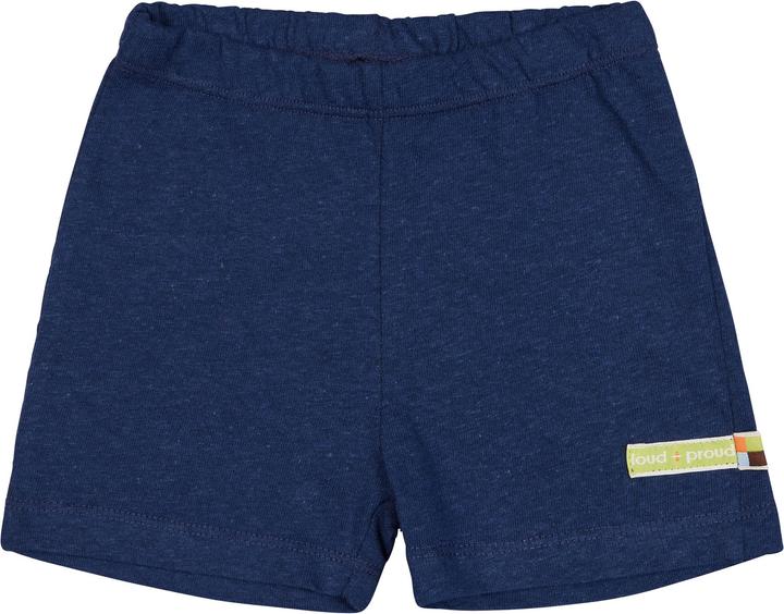 Produktbild loud + proud Kinder Shorts uni mit Leinen (80)