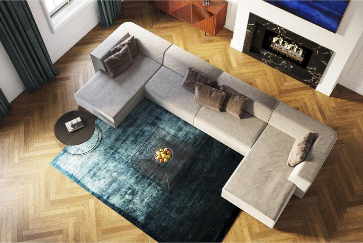 Actual product image Kare Design 2 seater 120 Infinity Elements Grey (Modular sofa)