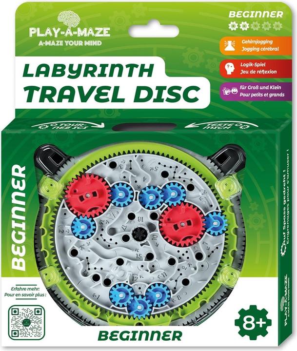 Immagine prodotto Play-a-maze Disco da viaggio labirinto PRINCIPIANTI (d,f) (Tedesco)