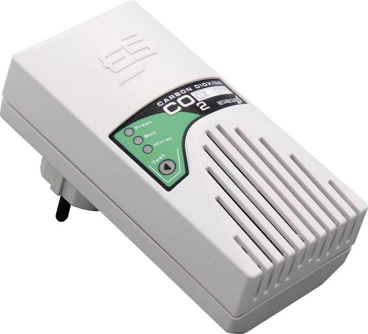 Image du produit Schabus Capteur de qualité de l'air CO2 Prises d'alerte GX D11