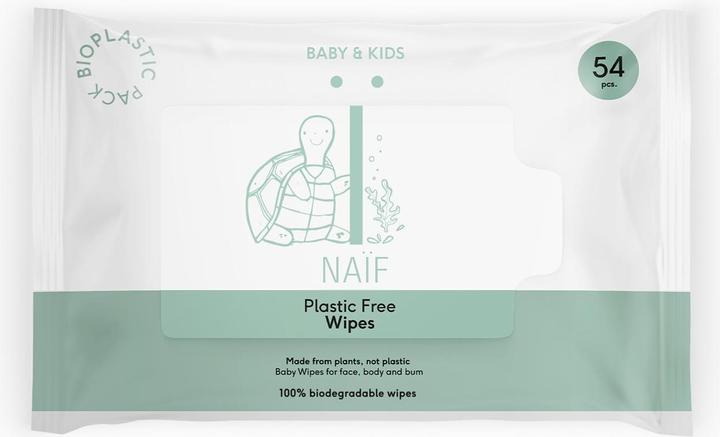 Actual product image Naïf Baby wet wipes (864 Piece)
