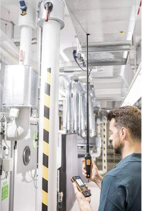 Produktbild Testo Sonde 0635 1571 Hitzdraht-Sonde mit Blue (Messgerätkoffer)