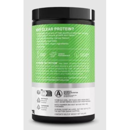 Immagine prodotto Optimum Nutrition Proteine vegane trasparenti di (Calce, sorbetto, 1 pz., 280 g)