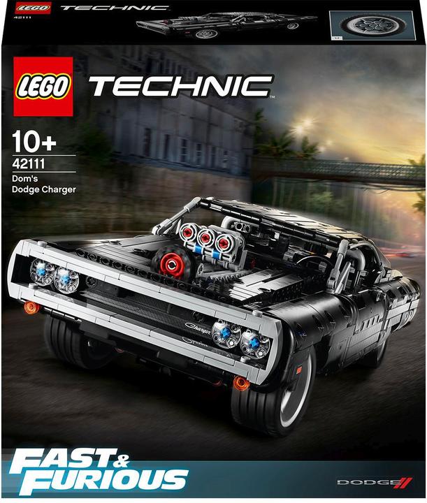 Produktbild LEGO Dom's Dodge Charger (42111, LEGO Technic)