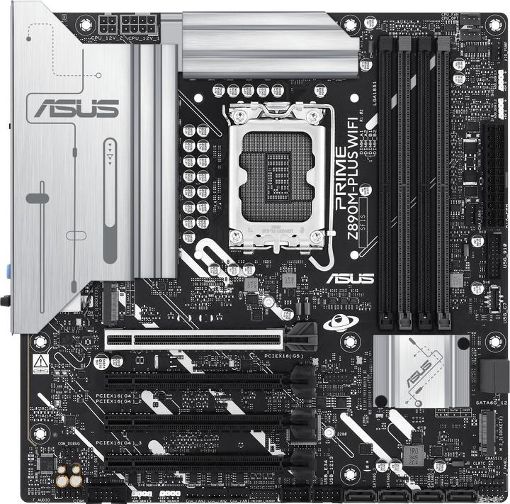 ASUS PRIME Z890M-PLUS WIFI (LGA 1851, Intel Z890, mATX)