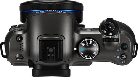 Produktbild Samsung NX5, 14.6 Mpixel, HD-Movies, 18-55mm OIS Kit
