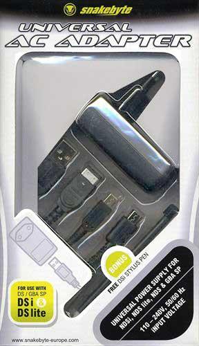 Actual product image Snakebyte 3DS/XL DSi/XL DS Universal AC Adapter (3DS, 3DS XL, DSi XL)