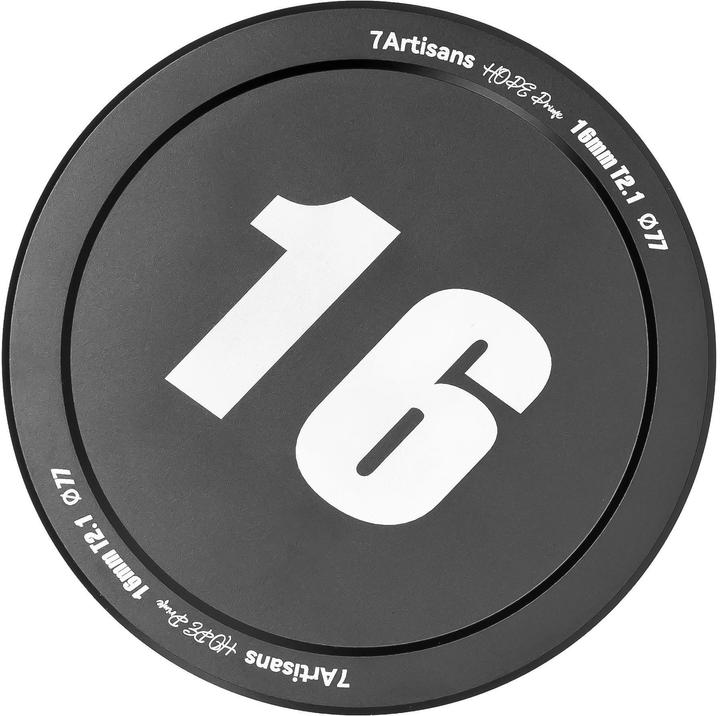 Image du produit 7artisans Focale fixe 16mm T/2.1 - Fujifilm X-Mount, type d'objectif (Fujifilm X)