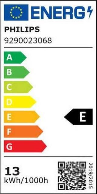 Energie-Label Philips Bulbs (E27, 13 W, 1521 lm, 2 x, E)