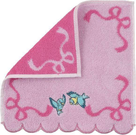 Produktbild Disney Blaue Vogel Mini-Handtuch mit Cinderella Schleifenrand (20 x 20 cm)
