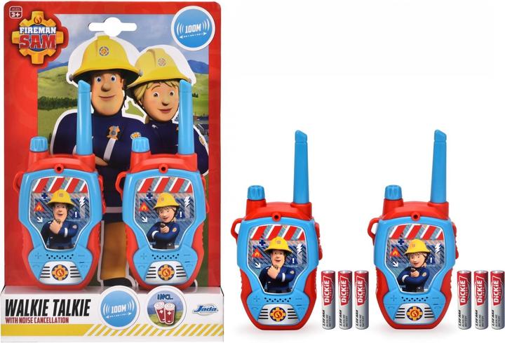 Produktbild Dickie Feuerwehrmann Sam Walkie Talkie (0.10 km)