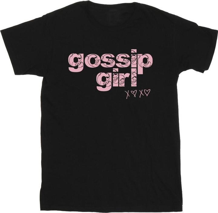 Actual product image Gossip Girl Mens Swirl Logo T-Shirt (XL)