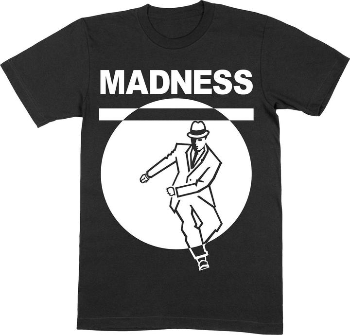 Madness Unisex Adult Dancing Man Cotton T-Shirt (S)