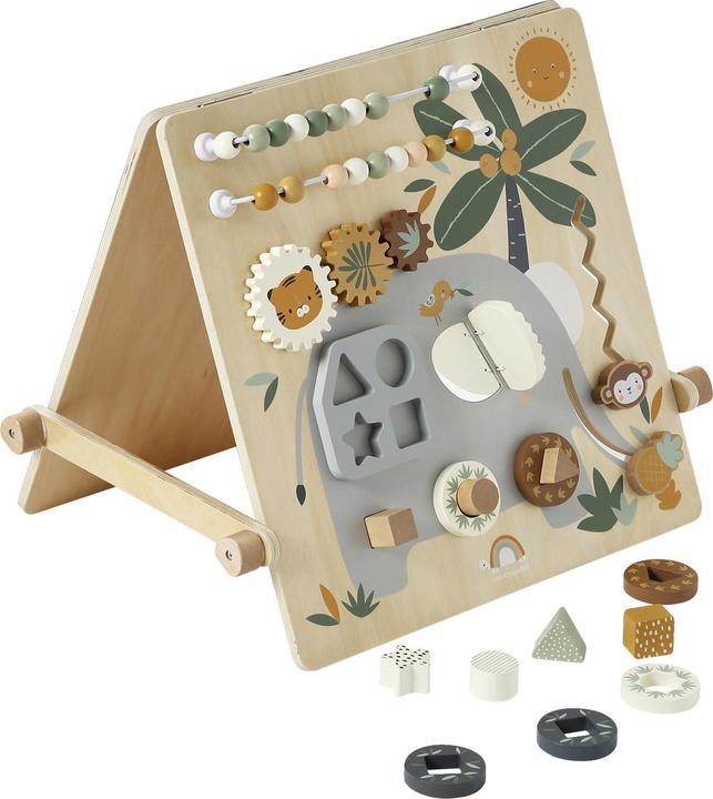Produktbild Vertbaudet Baby Activity-Tafel TANSANIA aus Holz FSC®, wendbar