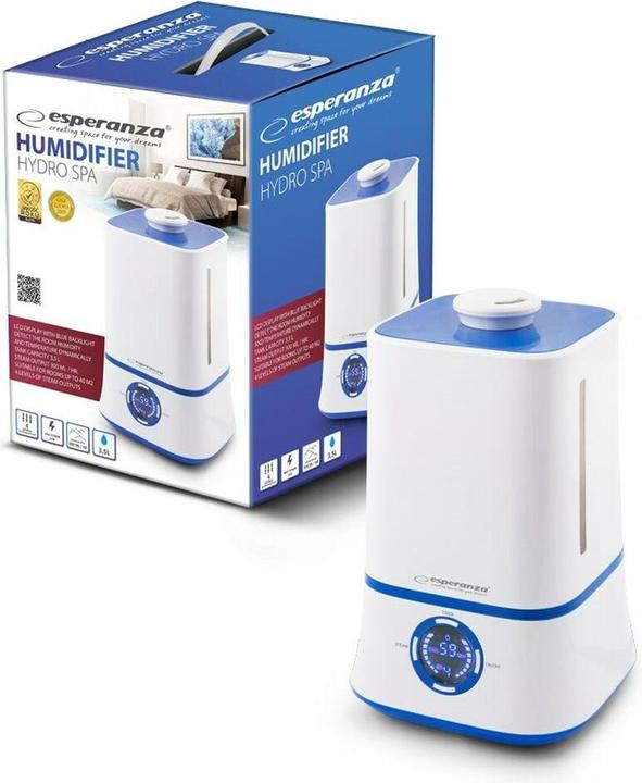 Actual product image Esperanza EHA007 Humidifier 3.5L (40 m²)