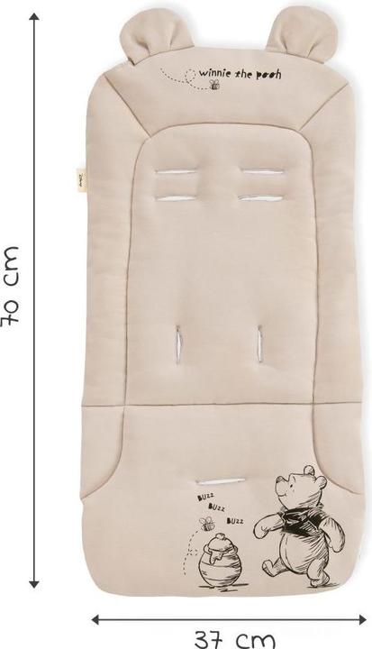 Produktbild Hauck Pushchair Seat Liner Winnie the Pooh Beige