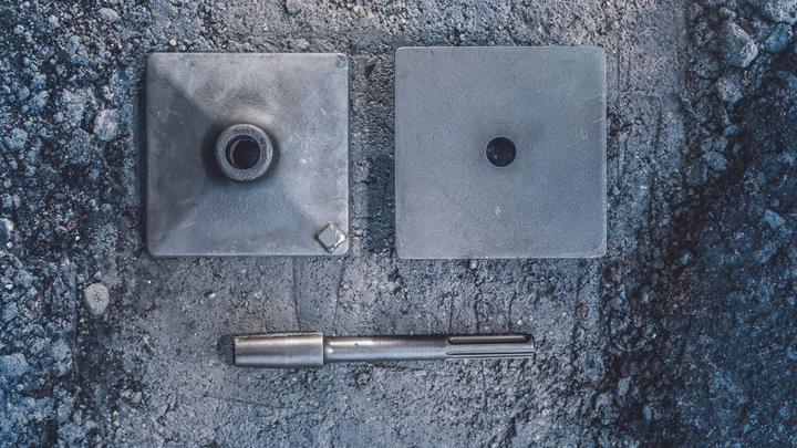Actual product image Bosch Professional Zubehör PRO SDS max Tamping Plate, 120 x 120 mm