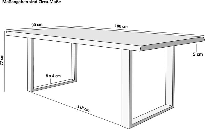 Image du produit SAM Thea (180 x 90 x 77 cm)