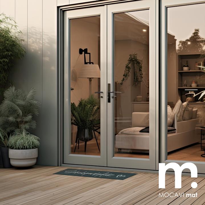 Image du produit Mocavi Parking à chaussures avec coeur anthracite lavable (100 x 70 x 3 cm)
