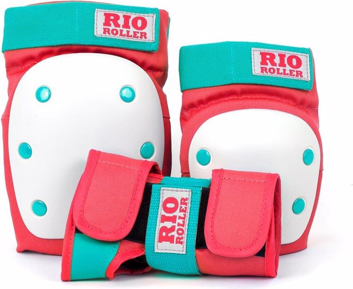 Image du produit Rio Roller Kit triple pad (L, Protège-poignets, Genouillère, Modèle unique)