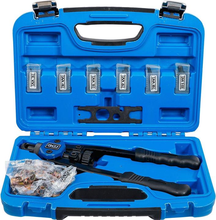 BGS Jeu de pinces écrous M3 - M10 68 pièces (330 mm)