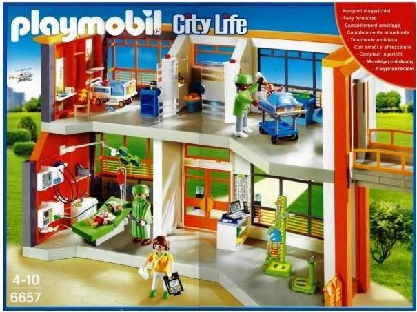 Produktbild Playmobil Kinderklinik mit Einrichtung (6657, Playmobil City Life)