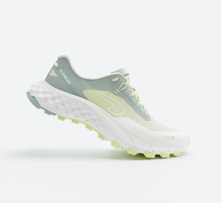 Kiprun Trailrunningschuhe Damen - MT Cushion 2 grün/gelb (40)