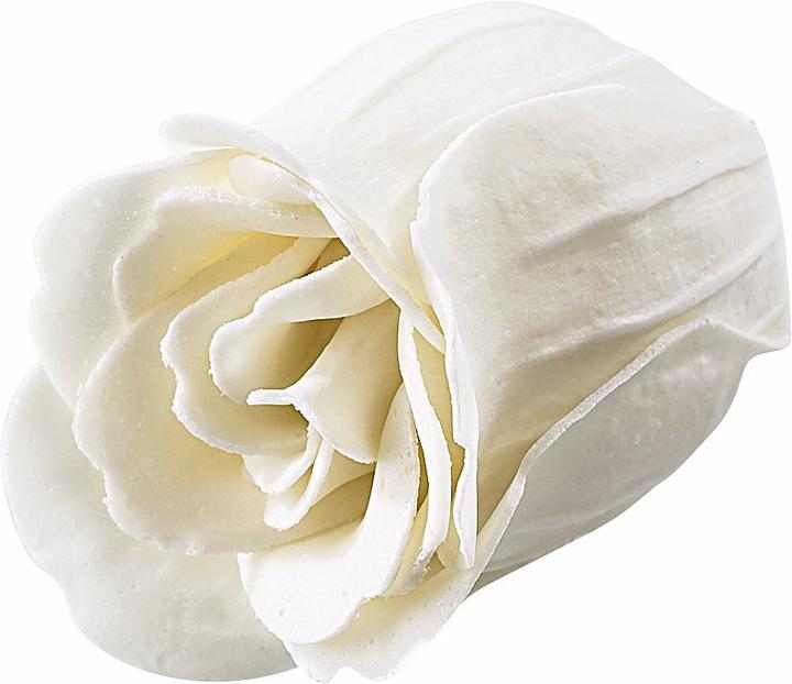 Image du produit Pearl 6 savons parfumés à la rose blanc crème dans une boîte cadeau (Lotion au savon)