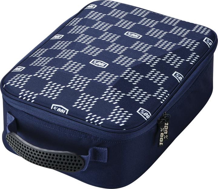 Actual product image 100% Goggle Case Louis Navy/Grey - OS