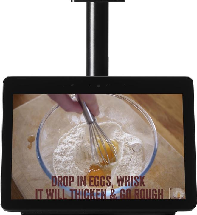Actual product image SoundXtra Cabinet mt Ama Echo Show bl (Wall installation, Pivoting)