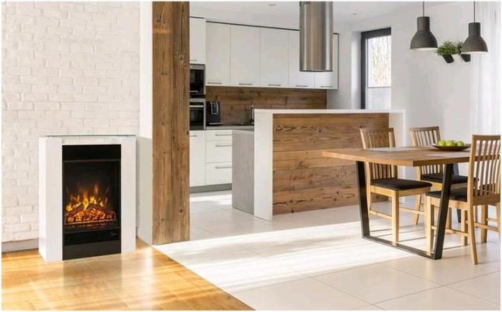 Produktbild Klarstein Studio 5 Elektrischer Kamin Weiss (1800 W)