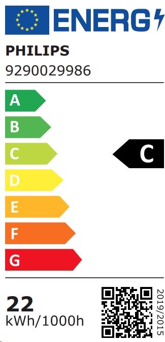Energie-Label Philips LED-Tube (G13, 21.70 W, 3700 lm, 10 x, C)