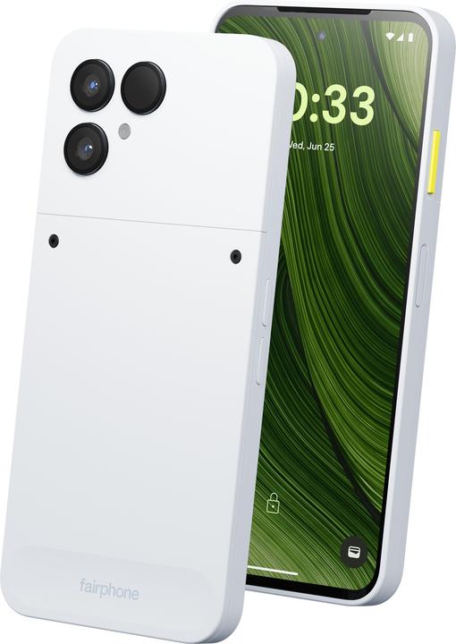 Fairphone (Gen. 6) (256 GB, Cloud White, 6.31", Dual SIM, 50 Mpx, 5G)